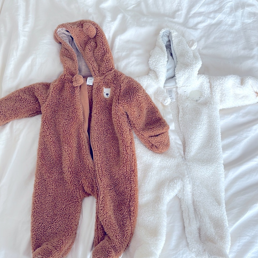 Fuzzy Onesies, Pair